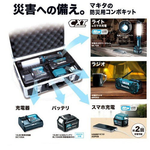 防災用コンボキット CK1008 マキタ