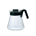 V60コーヒーサーバー1000 VCS-03B ブラック 1000ml HARIO