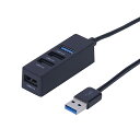 USBnu/USB3.0+USB2.0/4|[g UH-3074BK ubN P[u60cm Nakabayashi