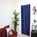 アコーディオンカーテン スター スター 140×170cm フルネス