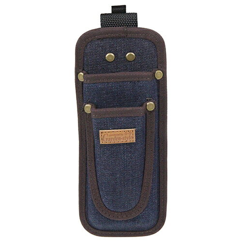 デニム剪定鋏&芽切鋏サック 2段型押 SDGS-13 千吉