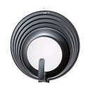 フライパンカバー斜面タイプスタンド付18〜24cm DW-5619 ブラック 18〜24cm 貝印