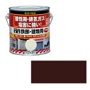 スーパー油性鉄部・建物用塗料 チョコレート 容量:0.7L サンデーペイント