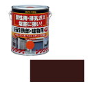 スーパー油性鉄部・建物用塗料 チョコレート 容量:1.6L サンデーペイント