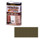 エコウッドカラーステイン グリーン 容量:0.7L サンデーペイント
