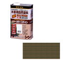 エコウッドカラーステイン グリーン 容量:1.6L サンデーペイント