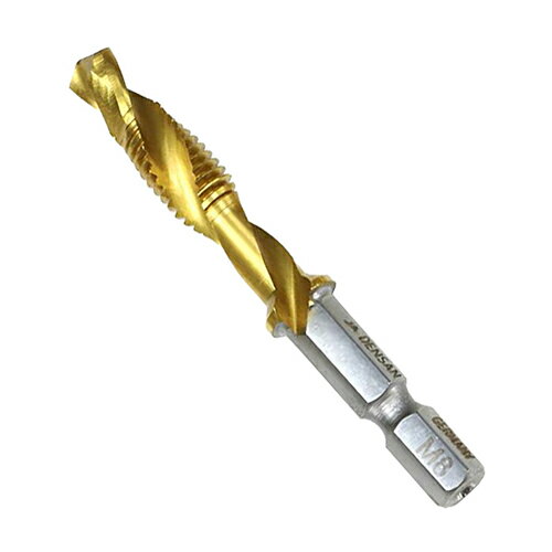 タップ&ドリル(Tiコート) TPD-T8RH サイズ:M8 デンサン