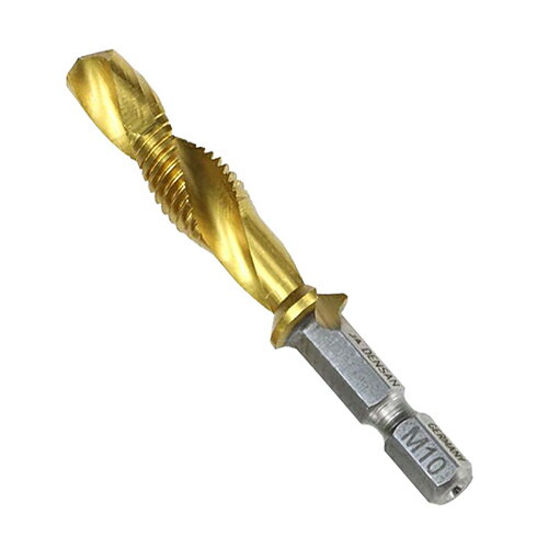 タップ&ドリル(Tiコート) TPD-T10RH サイズ:M10 デンサン