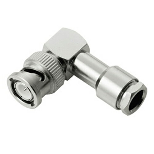 同軸L型コネクター BNCプラグ LBNC-3CTL 3Cタイプ ジェフコム