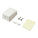 電話用マウントボックス 1個口ジャック付 LTBOX-1K ジェフコム