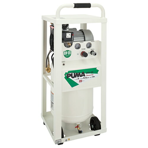 縦型オイルレス エアコンプレッサー清音タイプ SWV-131 タンク容量:25L SK11