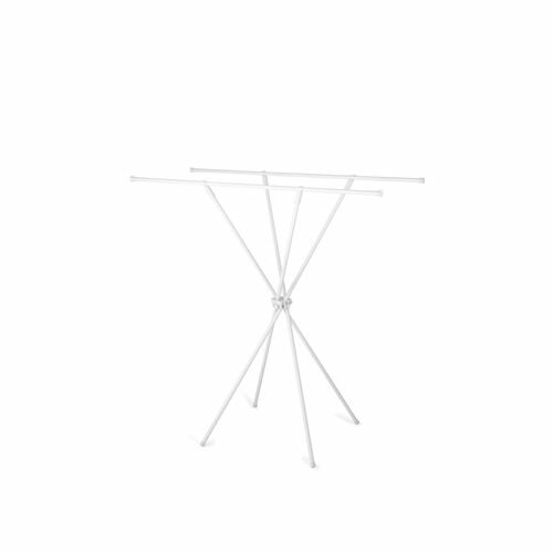 部屋干し 2人用 折りたたみ スリム収納物干しX型 SSM-135X ホワイト アイリスオーヤマ