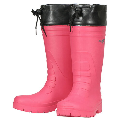 エアーラバーブーツ 婦人 6432 ローズ M カジメイク