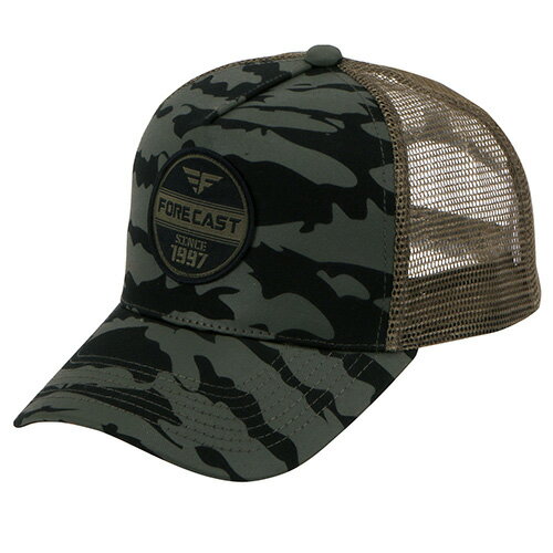 カモフラメッシュキャップ 6513 グリーンカモ FORCAST