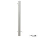 車止め ステンレス製 固定式 φ48.6x850 片フック EA0485RE-K φ48.6x850/片フック Eシリーズ EA-K(固定式)