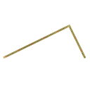 金曲尺 50cm 両同目 GSDD-50CKD 50cm 金鷲
