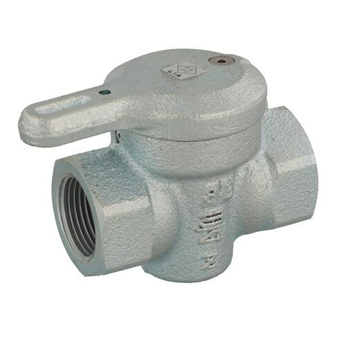 つまみガス栓 ST831A-L Rc1 藤井合金