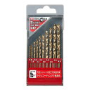 鉄工用ドリルセット10PC IH-710 iHelp
