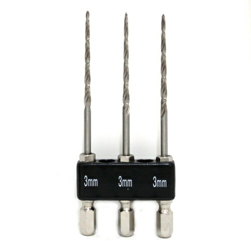 ハイス下穴ドリルセット 3.0MM 3PCS ドリル径:3.0mm SK11