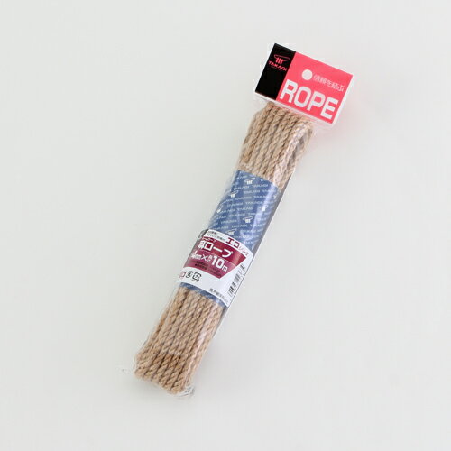 麻ロープ 家庭用 4mm×10m 高木綱業