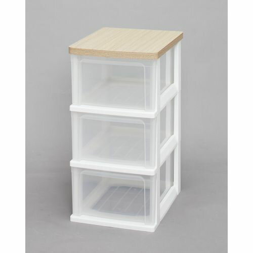 ウッドトップチェスト WTS-303フレンチオーク フレンチオーク 324x410x623mm アイリスオーヤマ