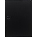 書類収容カバーノート ノ-613B-D セミB5 ブラック Campus