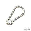 スナップフックAE型(リング付) AE-7×1個 A-2782 ステンレス(SUS304) 線径:7mm MM