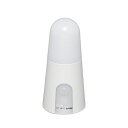 ★10%OFFクーポン 〜25日23:59迄★乾電池式LEDセンサーライト fffsff 昼白色 スタンドタイプ アイリスオーヤマ