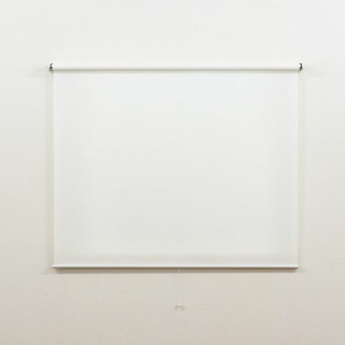 つっぱり ロールスクリーン オフホワイト 180×180cm オフホワイト 180×180cm フルネス