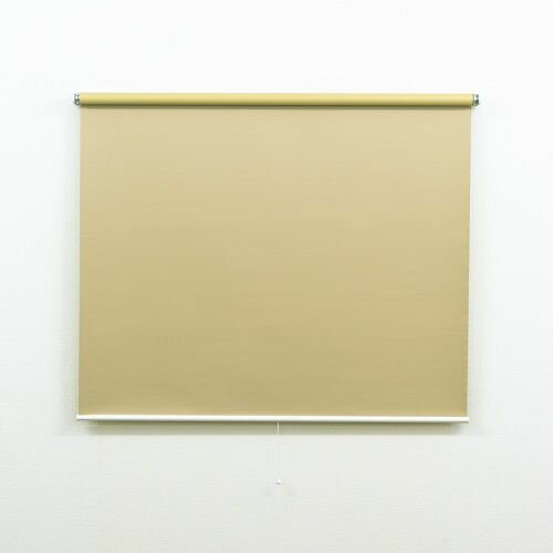 つっぱり ロールスクリーン 遮光ベージュ 180×180cm 遮光ベージュ 180×180cm フルネス