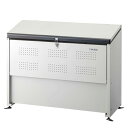 ★10%OFFクーポン 25日00:00〜23:59迄★ゴミ収集庫 CKE-1305M スチール ベージュ W1300 D520 H1020mm クリーンストッ...