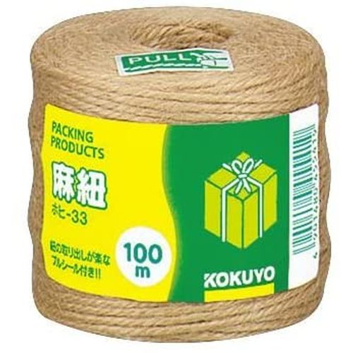 麻紐 ホヒ-33 100m巻 コクヨ