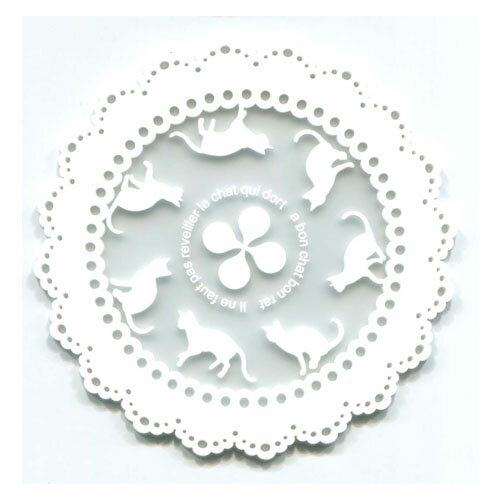 キャットコースター ホワイト キャット 丸栄日産