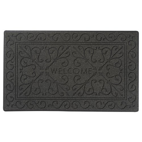 玄関マット ソフテップマット リッチアイロン#3 GR グレー 45×75cm CONDOR