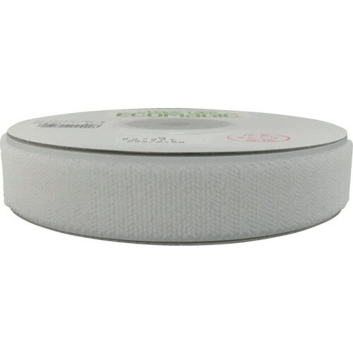 マジックテープボビン巻B 25mm×5m ループ側 G21 ホワイト ユタカメイク