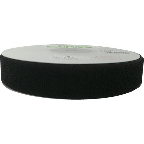 マジックテープボビン巻B 25mm×5m ループ側 G26 ブラック ユタカメイク