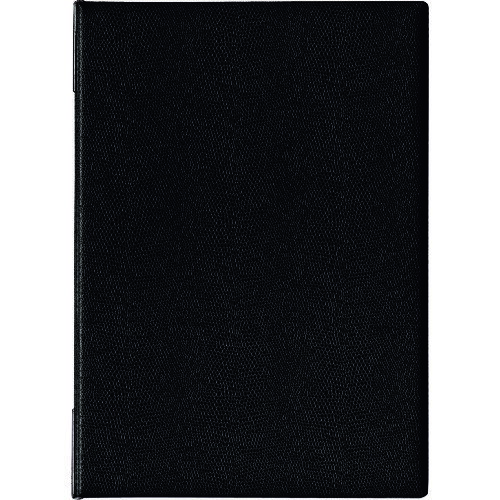 メニューファイル レザー調 A4 6頁 黒 MN200BK 黒 OP