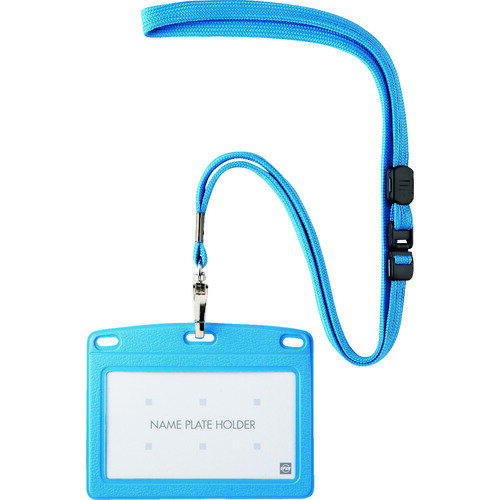 吊り下げ名札 レザー調 1枚 空 N123PSBU 空 OP