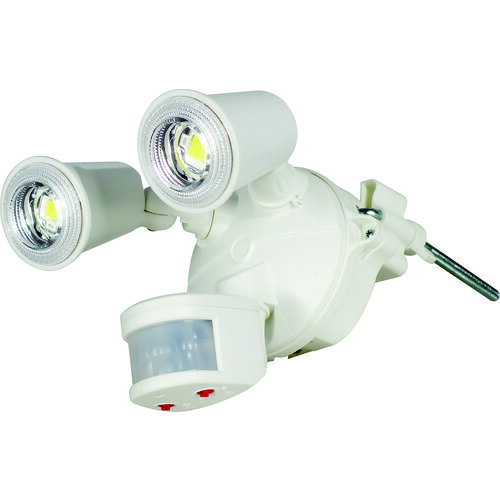 日動 LEDセンサーライトクラブアイ20W(10W×2灯)1800Lm SLS-CE20W-2P 生活用品 防犯・防災用品 防犯用品 センサーライト