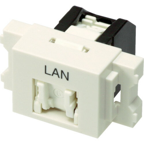 Cat6 RJ45�⥸��顼����å�+JIS�ץ졼���ѥ����ץ����å� VOL-6OCBZL-WHL �����˥�