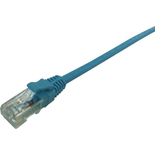 Cat6 UTPѥå10m 饤ȥ֥롼 VOL-6UPB-L10-LBL ˥