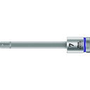 BHF ロングヘキサゴンビットソケット 差込角9.5mm 3038 対辺寸法:7.0mm Wera
