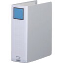 キングファイルG A4タテ型 グレー 800枚 扉紙無し 978GXGRAY グレー 綴じ厚80mm キングジム