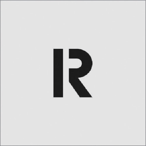 ステンシル R 文字サイズ50×40mm AST-R5040 IM
