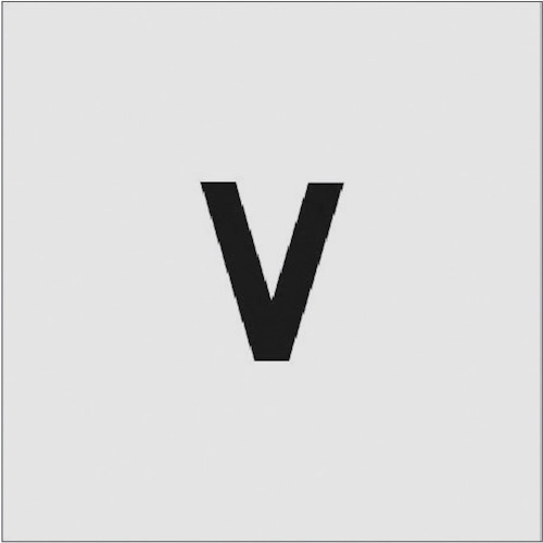 ���ƥ󥷥� V ʸ��������50��40mm AST-V5040 IM