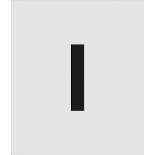 ���ƥ󥷥� I ʸ��������150��95mm AST-I15095 IM