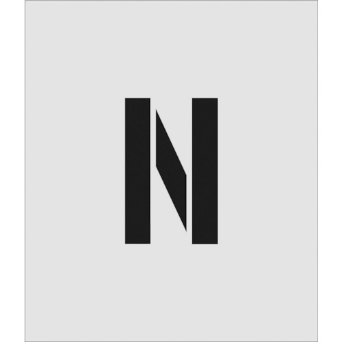 ���ƥ󥷥� N ʸ��������150��95mm AST-N15095 IM