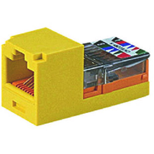 カテゴリ5Eモジュラージャック 黄 CJ588YLY パンドウイット