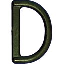 樹脂製平ベルト用D環 5個入 TDCNJ30 30mm TRUSCO