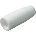 裸圧着端子の絶縁処理に。 色:白。最高使用温度(℃):60。全長(mm):13。内寸(mm):2.6。適用端子:0.5mmの2乗用。袋入数(個):100。梱包数(袋):10。 お届け日時の指定は承れません。ご了承ください。EPゴム絶縁電線に使用される場合、変色するおそれがあります。